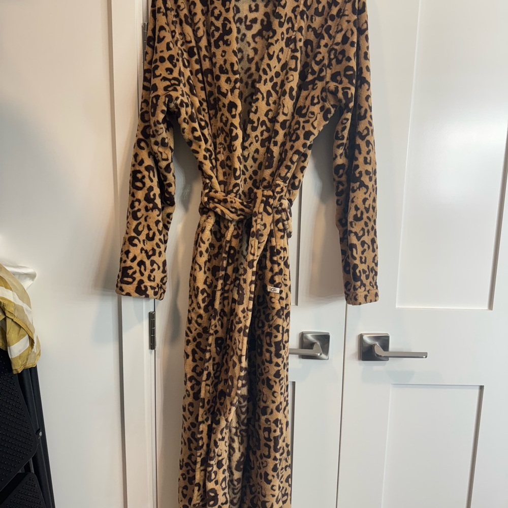 UGG Leopard Print Robe
